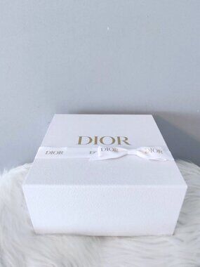 Dior gift box w/ribbon & tissue EUC